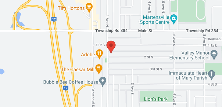 map of 105 2nd ST S